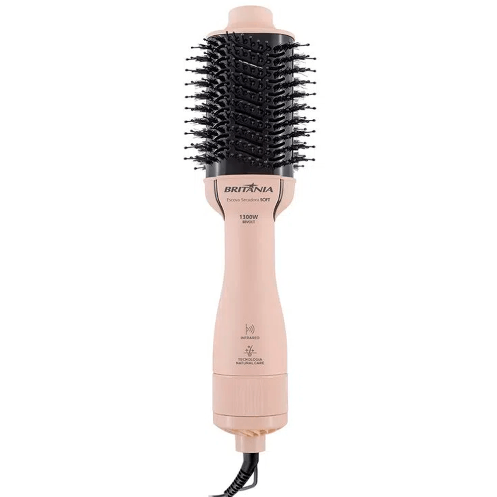 Escova Secadora Britânia 1300 W 4 em 1 Bivolt BEC07R
