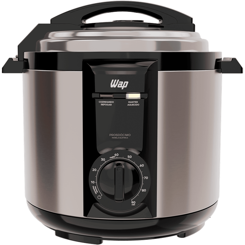 Panela de Pressão Elétrica Wap Prosdócimo 5L Inox WPPE2