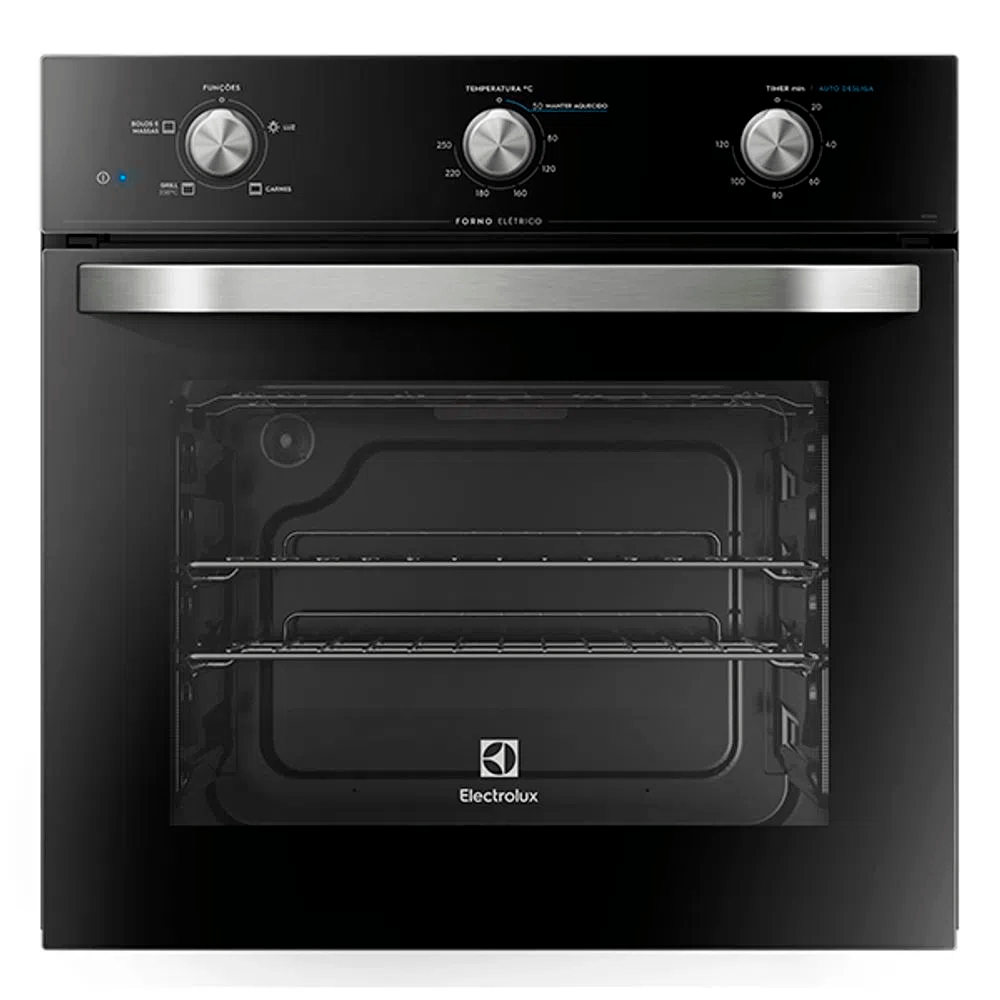 Forno Elétrico de Embutir OE60M Electrolux com 59 Litros Preto