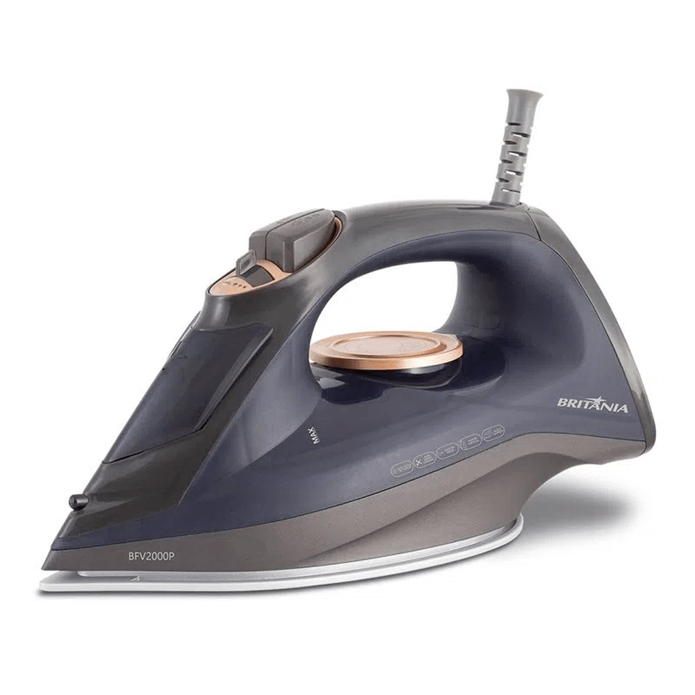 Ferro de Passar Britânia Ceramic 1200 W Azul BFV2000P