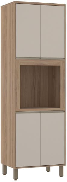 Paneleiro 4 Portas Lari 70cm Luciane Cozinhas Connect BP Vanilla