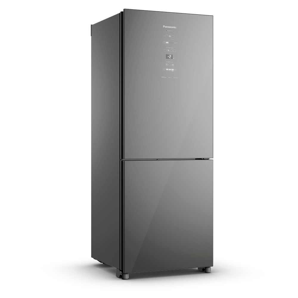 Geladeira Panasonic Frost Free Inverse 467L Inverter Espelhada NR-BB65GV7MC
