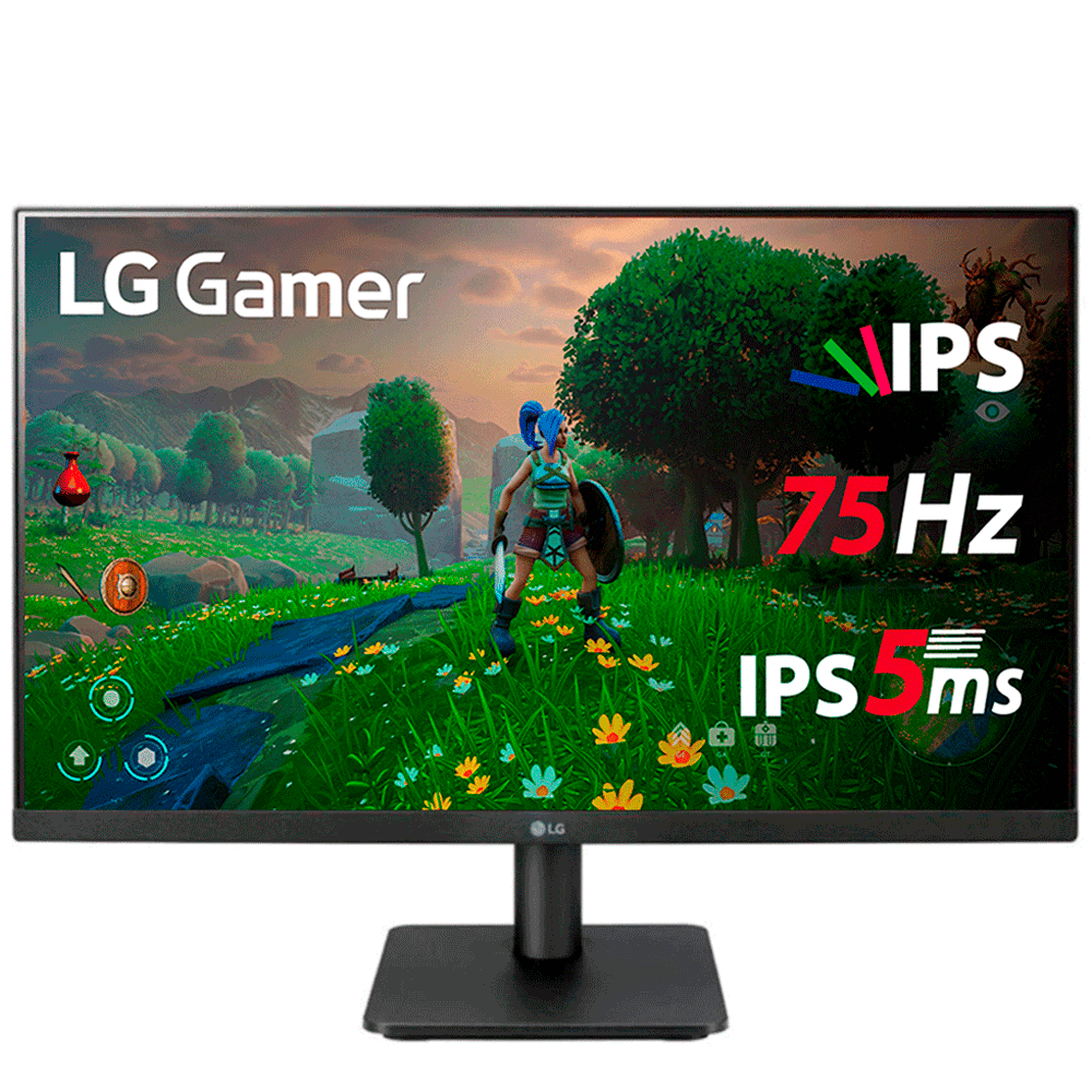 Monitor Gamer LG 27" IPS Full HD 75Hz AMD FreeSync 27MP400-B
