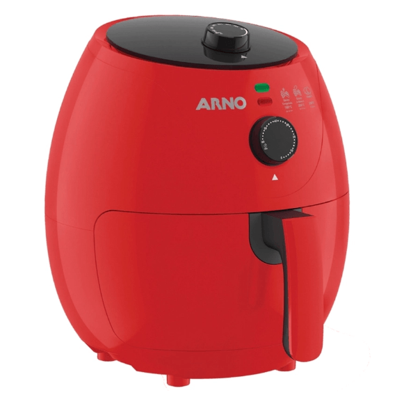 Fritadeira Elétrica Arno Vermelha Air Fryer 3,2 L Easy Fry