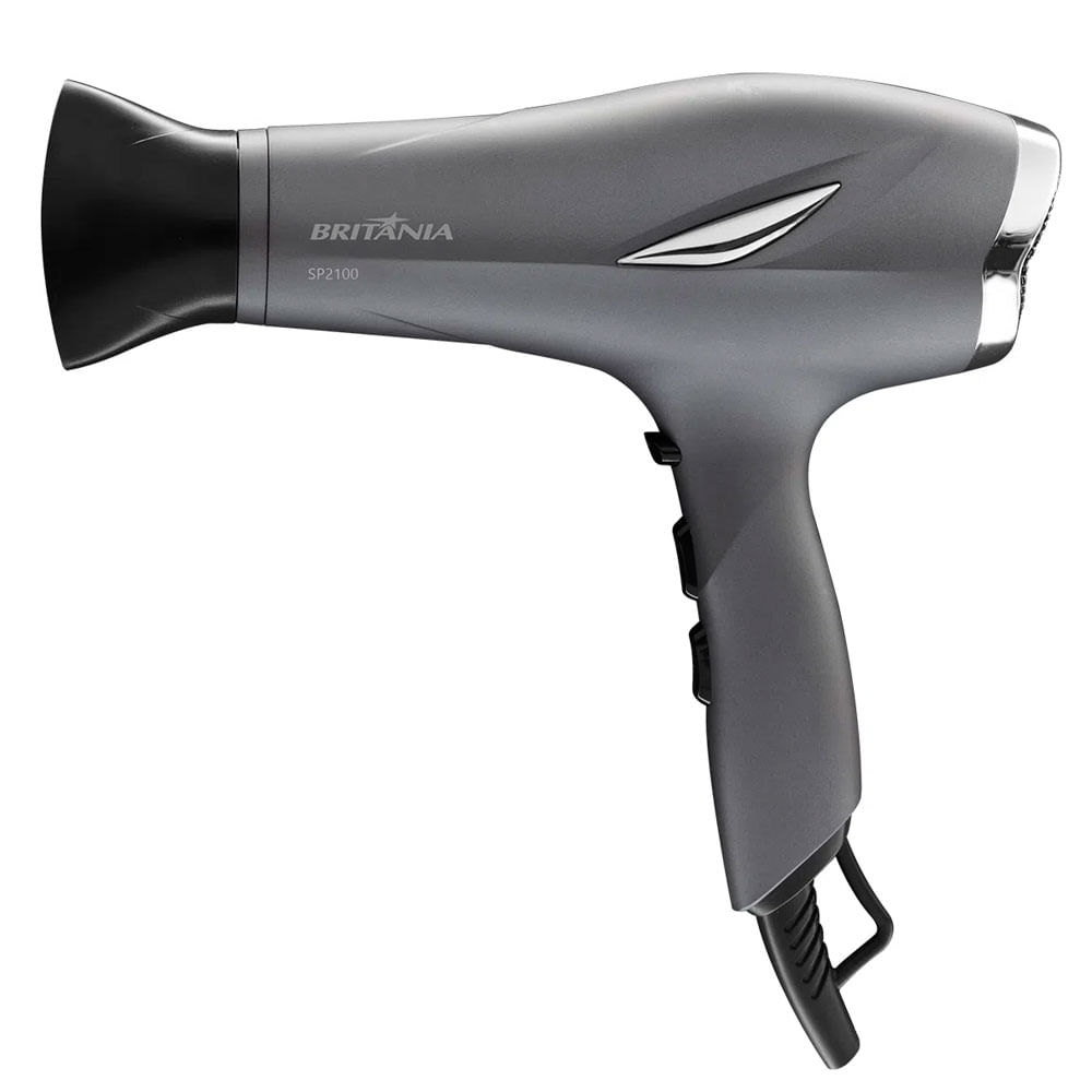 Secador de Cabelo Britânia SP2100 2000 W 2 Velocidades, 3 temperaturas com Ar Frio