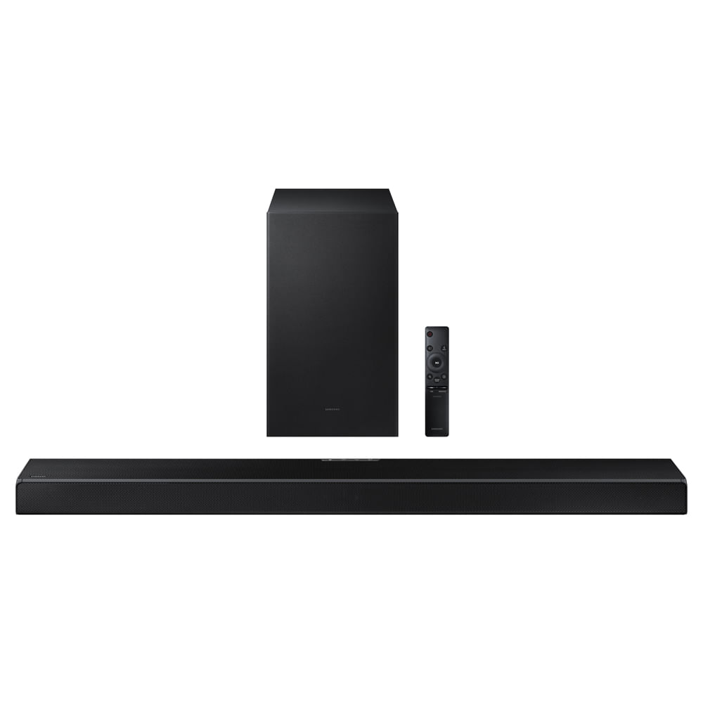 Soundbar Samsung HW-Q600A, com 3.1.2 canais, Bluetooth, Subwoofer sem fio,Dolby Atmos e Acoustic Beam