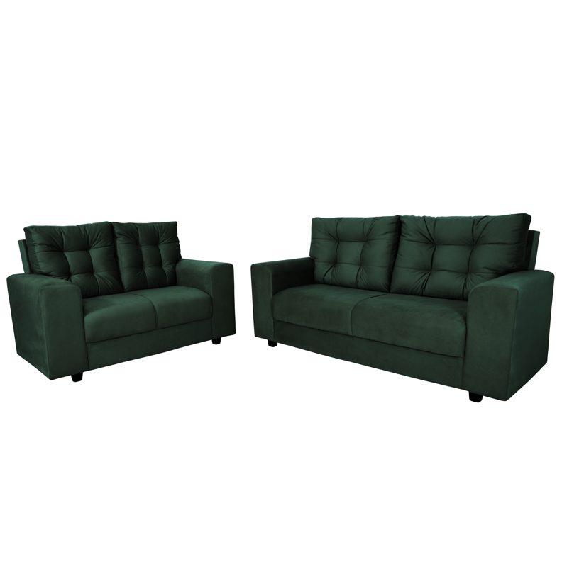 Conjunto de Sofá c/ 2 e 3 lugares Sonoflet Santiago