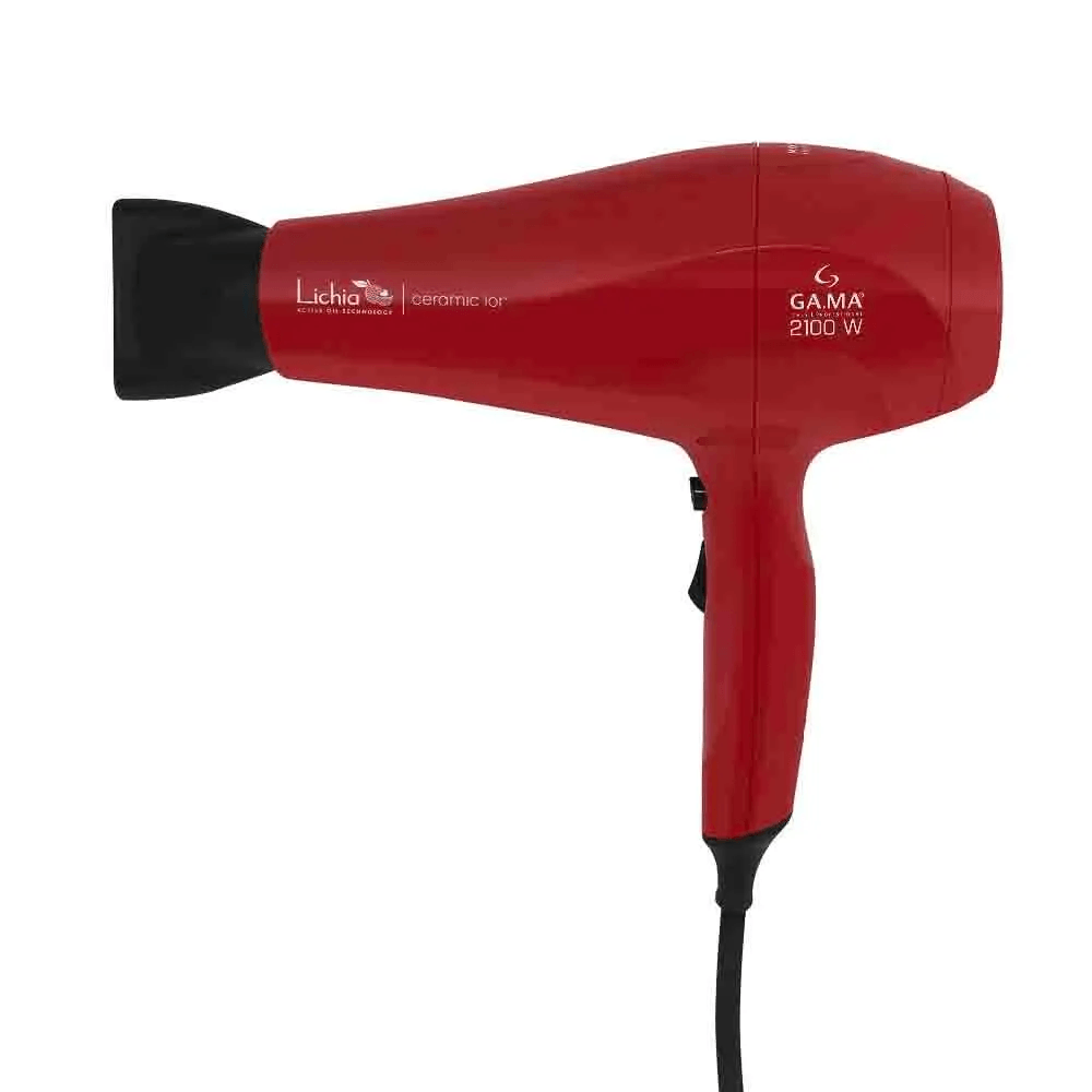 Secador Ga.Ma Italy Lichia Ceramic Íon 2100 W Vermelho