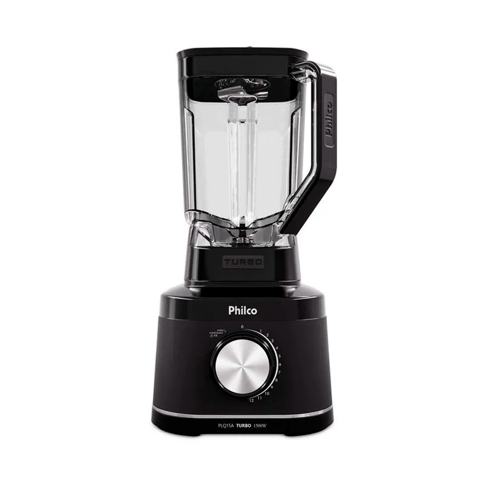 Liquidificador Philco Turbo 3,1L 1500 W Preto PLQ15A