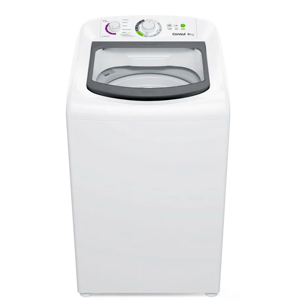Lavadora Consul 9kg CWB09BB Branca 16 ciclos de lavagem