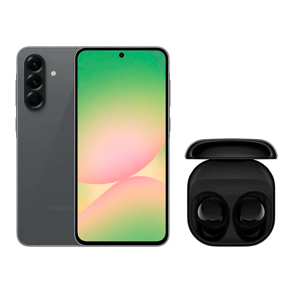 Kit Samsung Galaxy A56 5G 256 GB Preto com Galaxy Buds Core Bluetooth