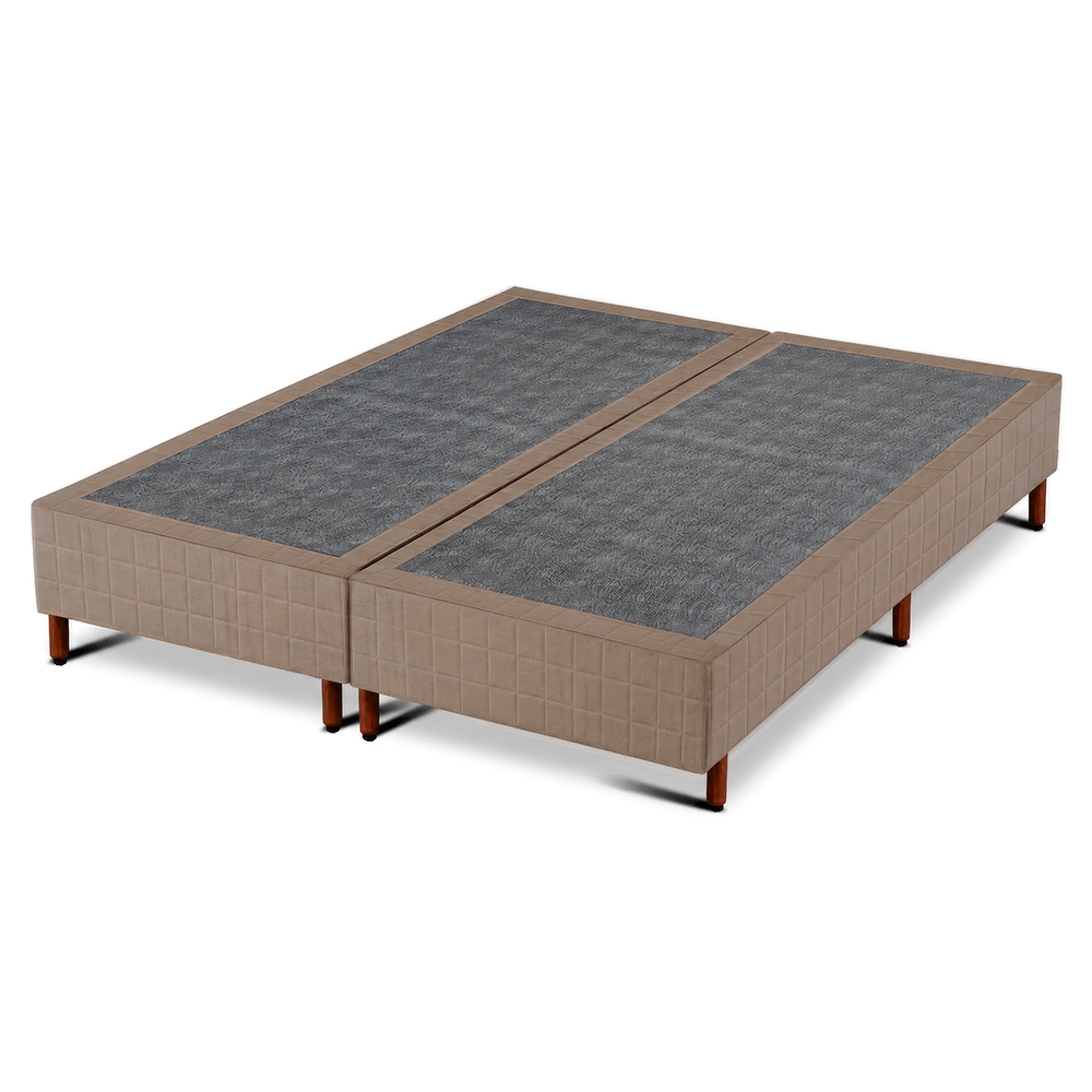 Base Box Casal King Polar Imperial Bipartido 193x203x25cm