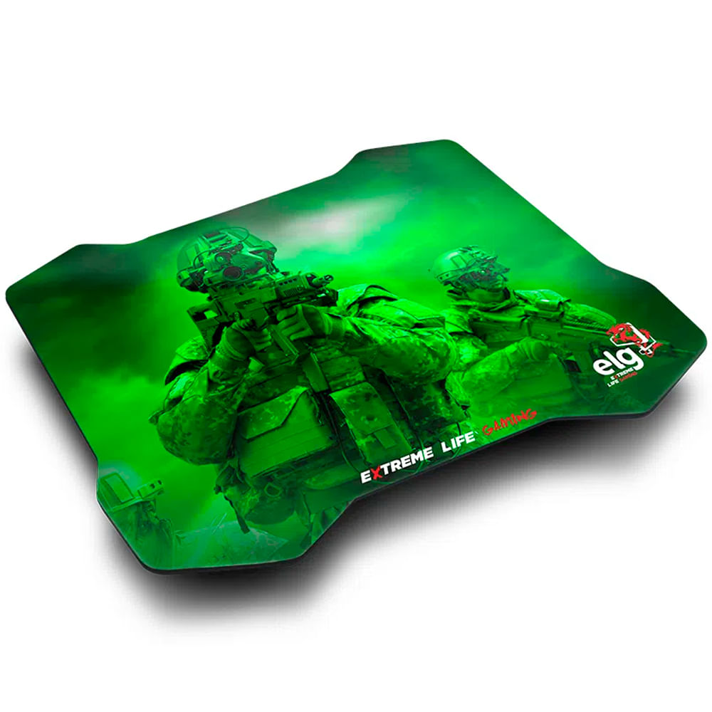 Mouse Pad Gamer ELG Sense Control 30x23cm