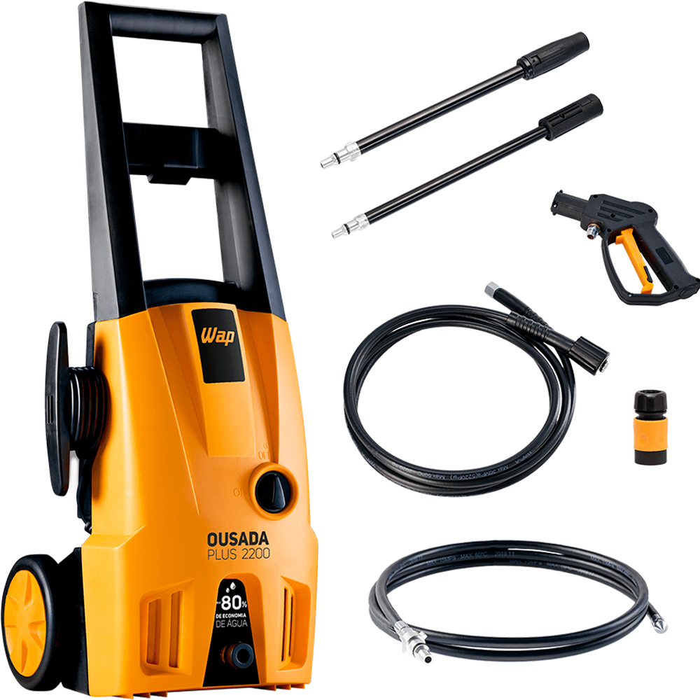 Lavadora de Alta Pressão 1500 W 1750PSI Wap Ousada Plus Ultra 2200