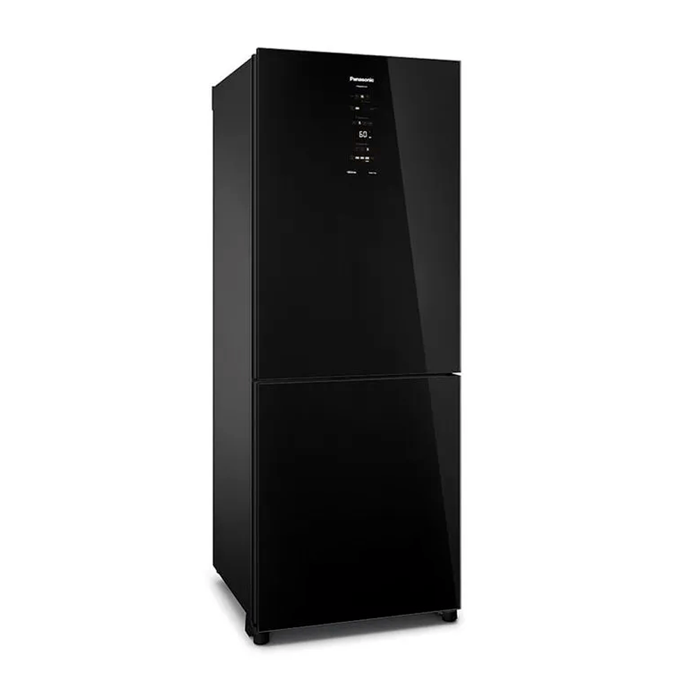 Geladeira Panasonic Frost Free Inverse 467L Inverter Black Glass NR-BB65GV7M