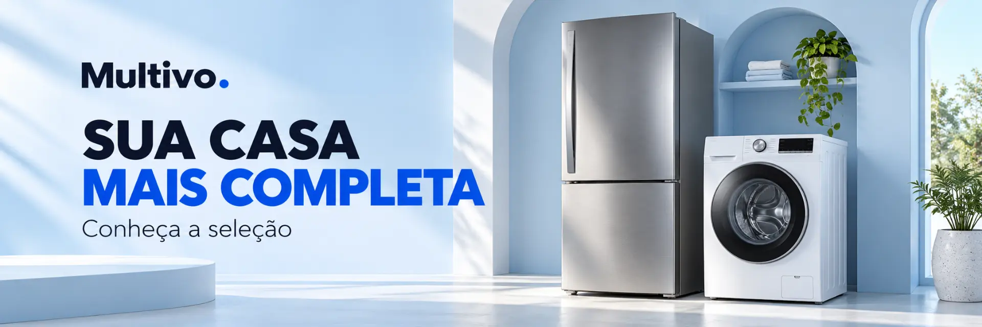 Sua casa mais completa — conheça os eletrodomésticos