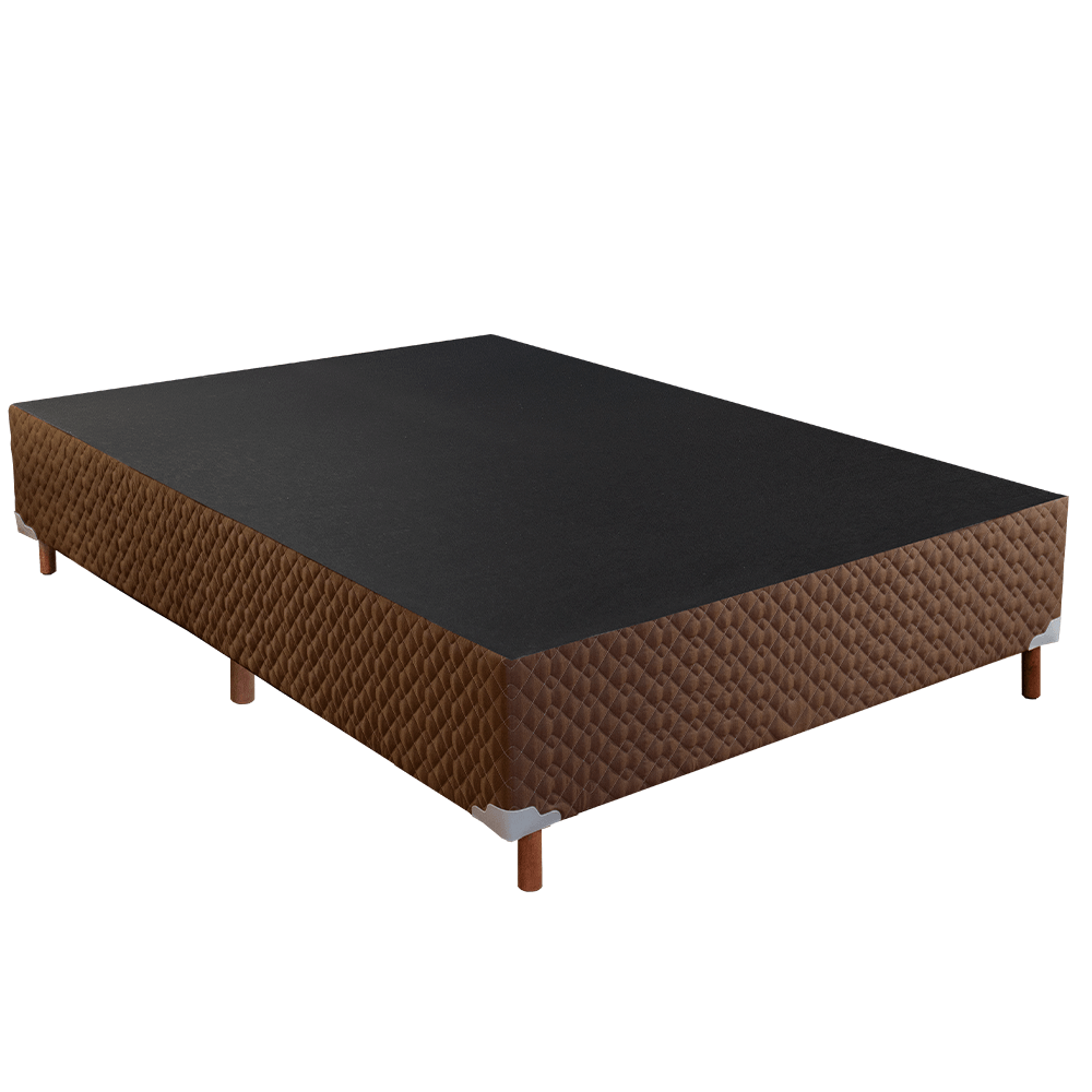 Base Box Casal Paropas Vitally 138x188cm Cereja