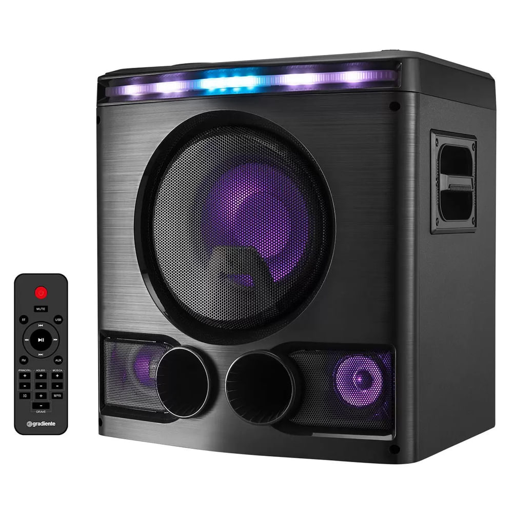 Caixa de Som Gradiente Power Box GMS300 300 W Bluetooth USB