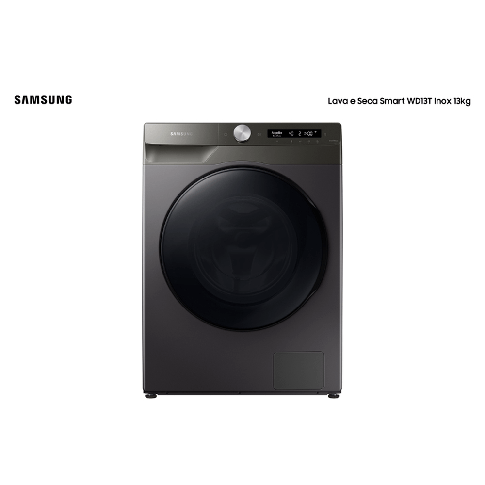 Lava e Seca Samsung Smart 13 kg Inox WD13T504DBN