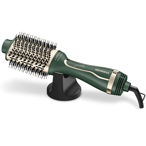 Escova Secadora Profissional Juliette Mondial Verde Oliva 1200 W ES-JU-02