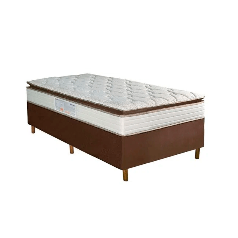 Cama Box Solteiro Bom Pastor Gold Star 88x188x50cm