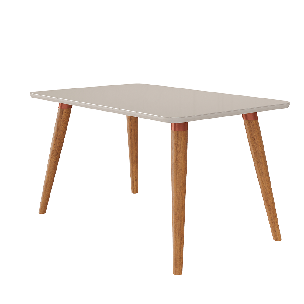 Mesa de Jantar Adele Cimol 130x80cm Madeira/Off White