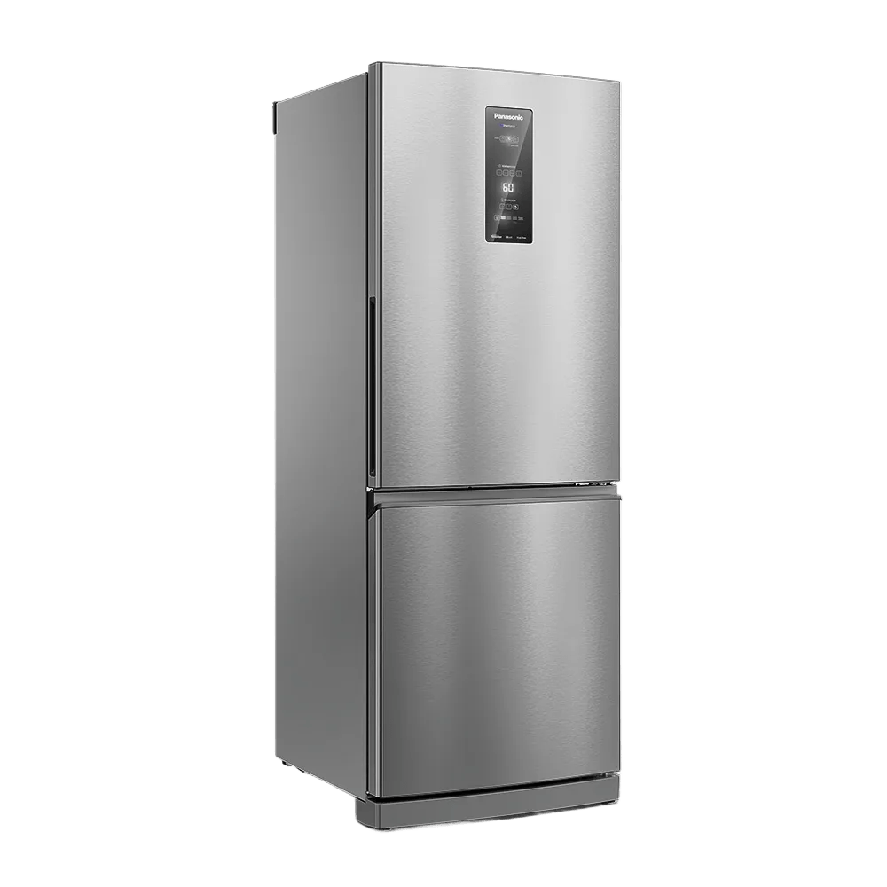 Geladeira Panasonic Frost Free Inverse 475L Inverter Aço Escovado NR-BB64PV2X