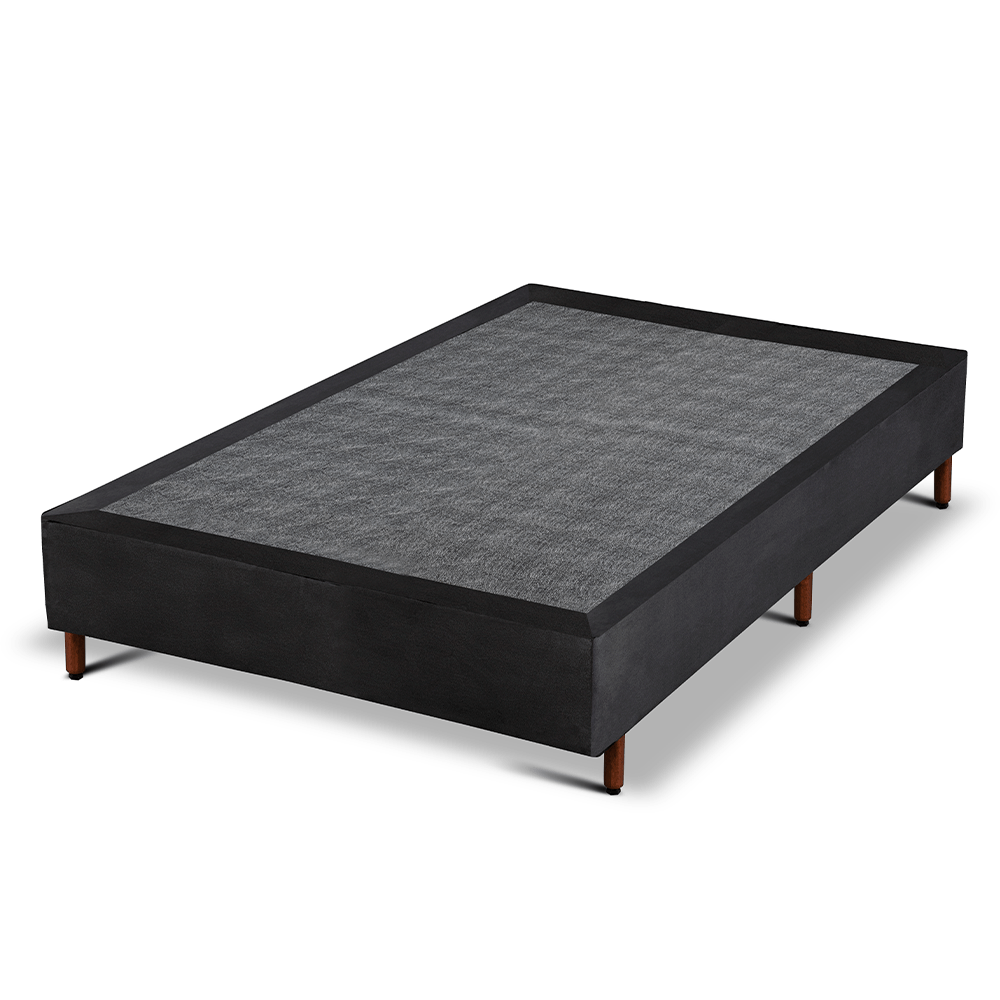 Base Box Casal Polar Sporting 138x188cm Cinza