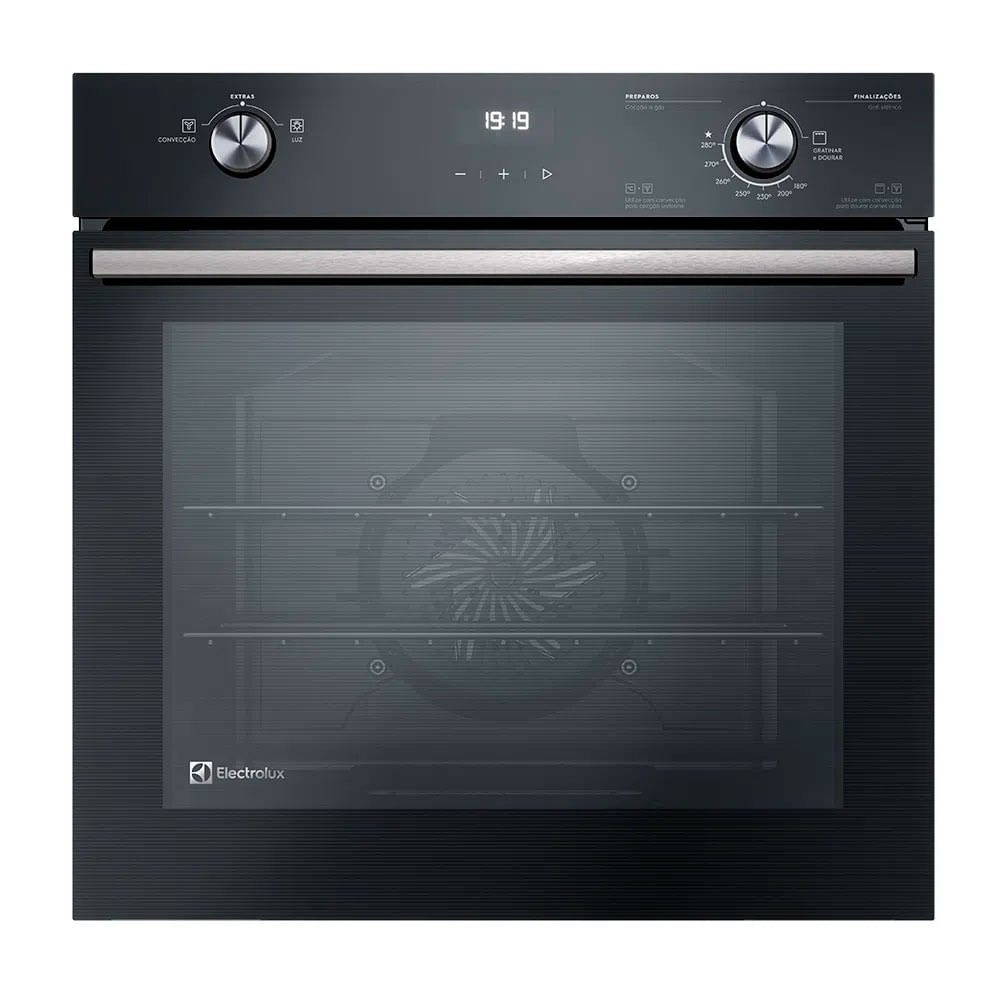 Forno de Embutir a Gás Electrolux OE8GH 80 L Efficient com PerfectCook360