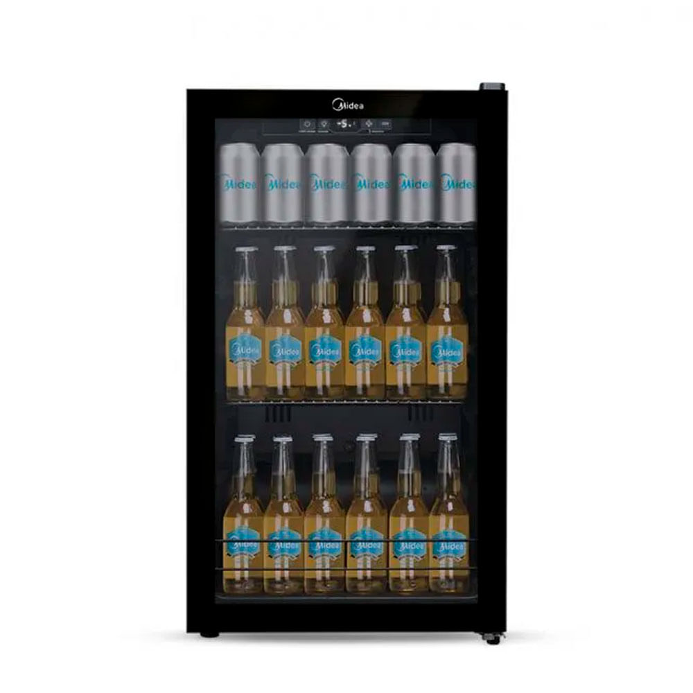 Cervejeira Midea BCA10P Flex 96L Porta com Vidro Triplo Frost Free