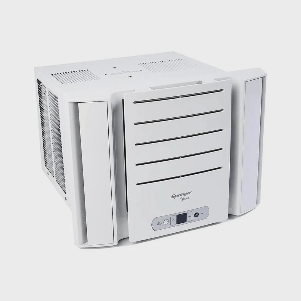Ar-condicionado de janela Springer Midea 10.000 BTU/h, Controle Remoto, QCK108RB