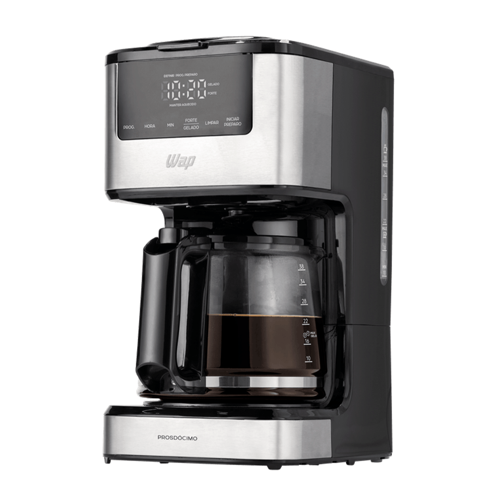 Cafeteira Elétrica Wap Aroma 900 W Inox WCD1500
