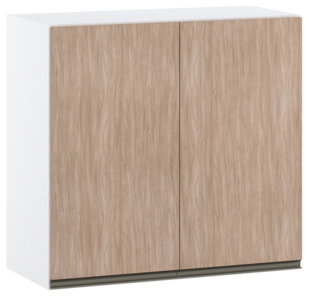 Armário Aéreo 2 Portas Pérola 80cm Luciane Cozinhas Cumaru BP