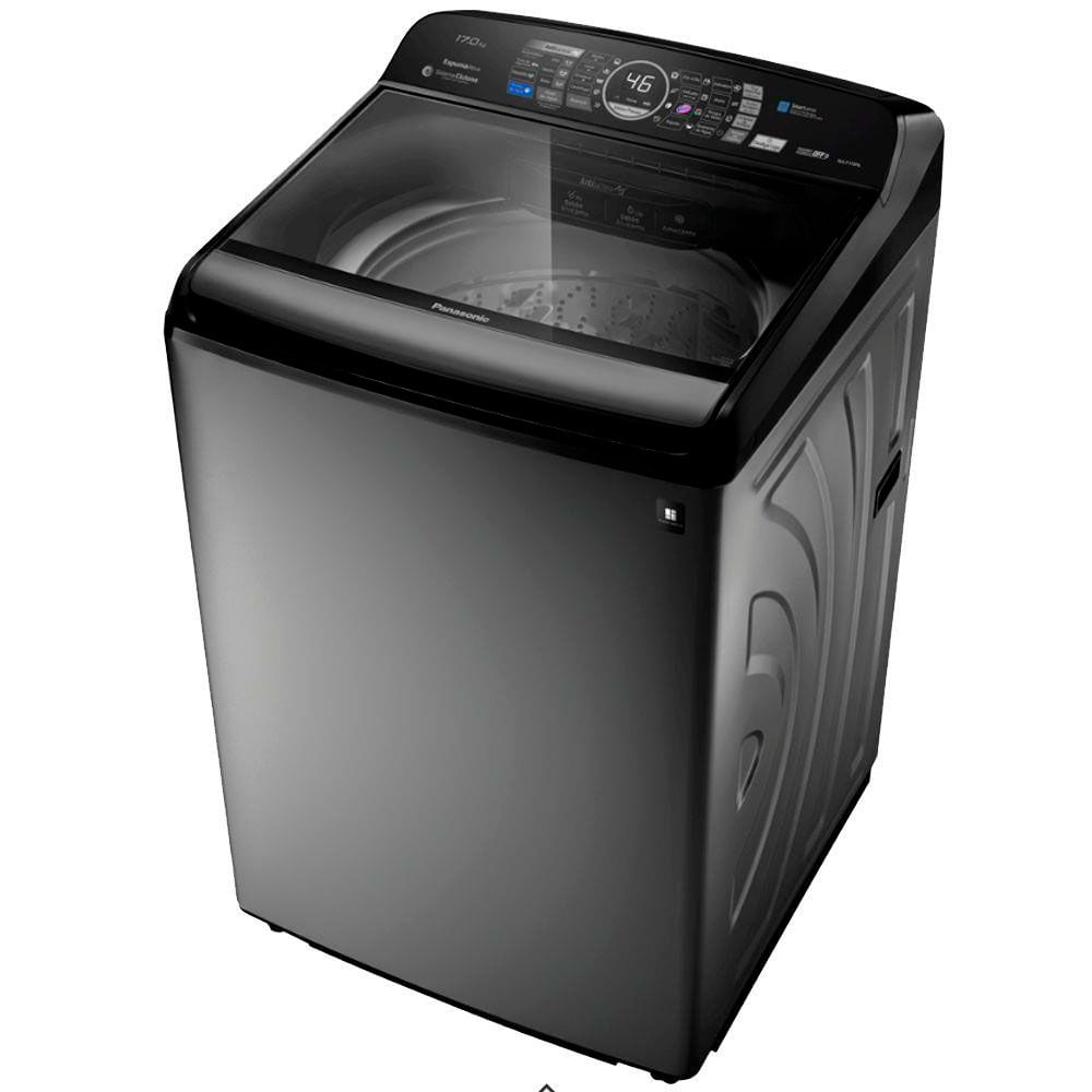 Lavadora de Roupas Panasonic 17kg NA-F170P6T com antibacteria AG e função Vanish