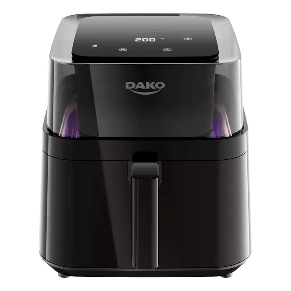 Fritadeira Air Fryer Dako 6 Litros 1500 W 4 em 1