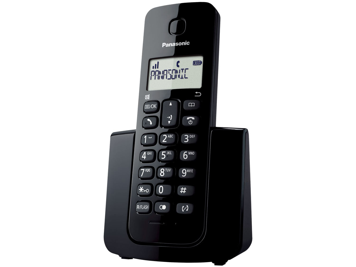Telefone sem fio Panasonic TGB110 com Identificador de chamadas
