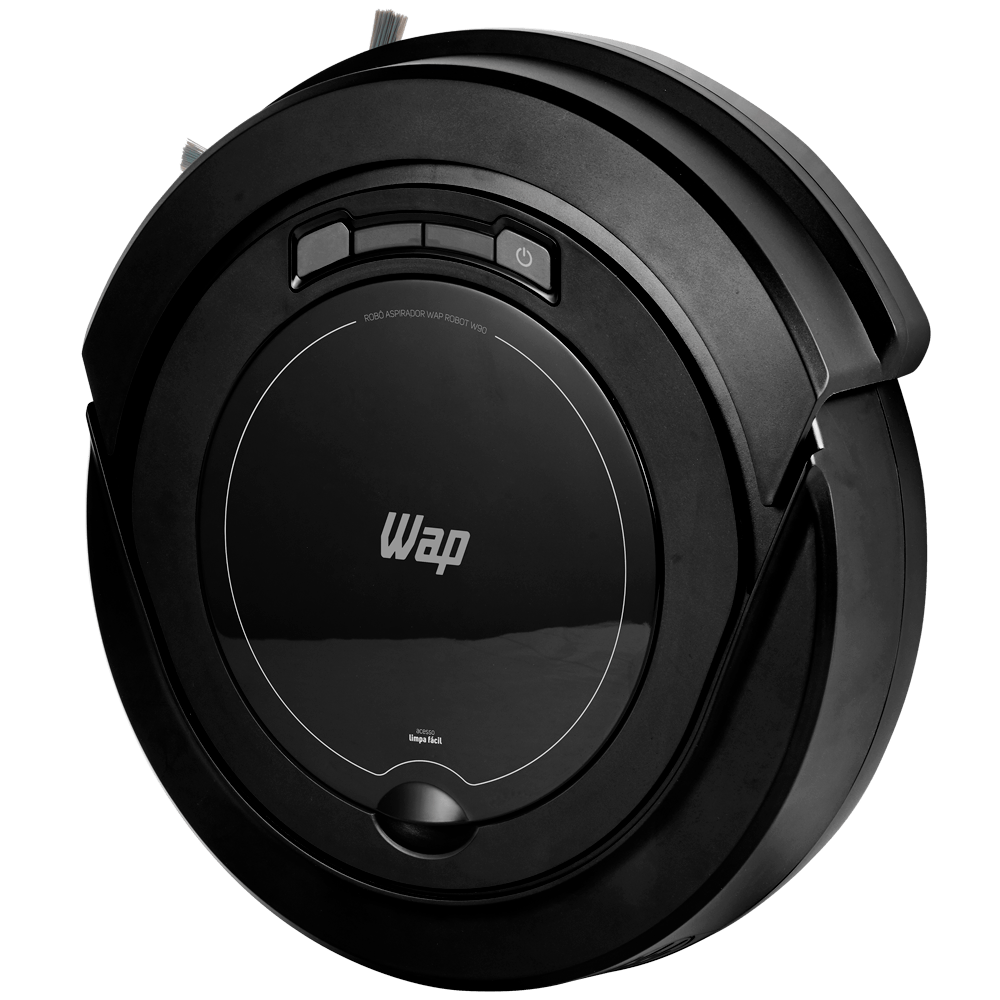 Robô Aspirador de Pó WAP Preto Robot W90