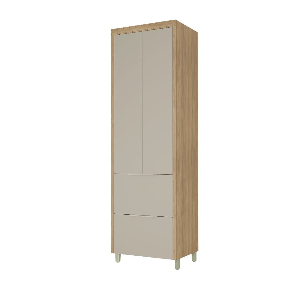 Paneleiro Nasher Marquesa 2 Portas 2 Gavetas
