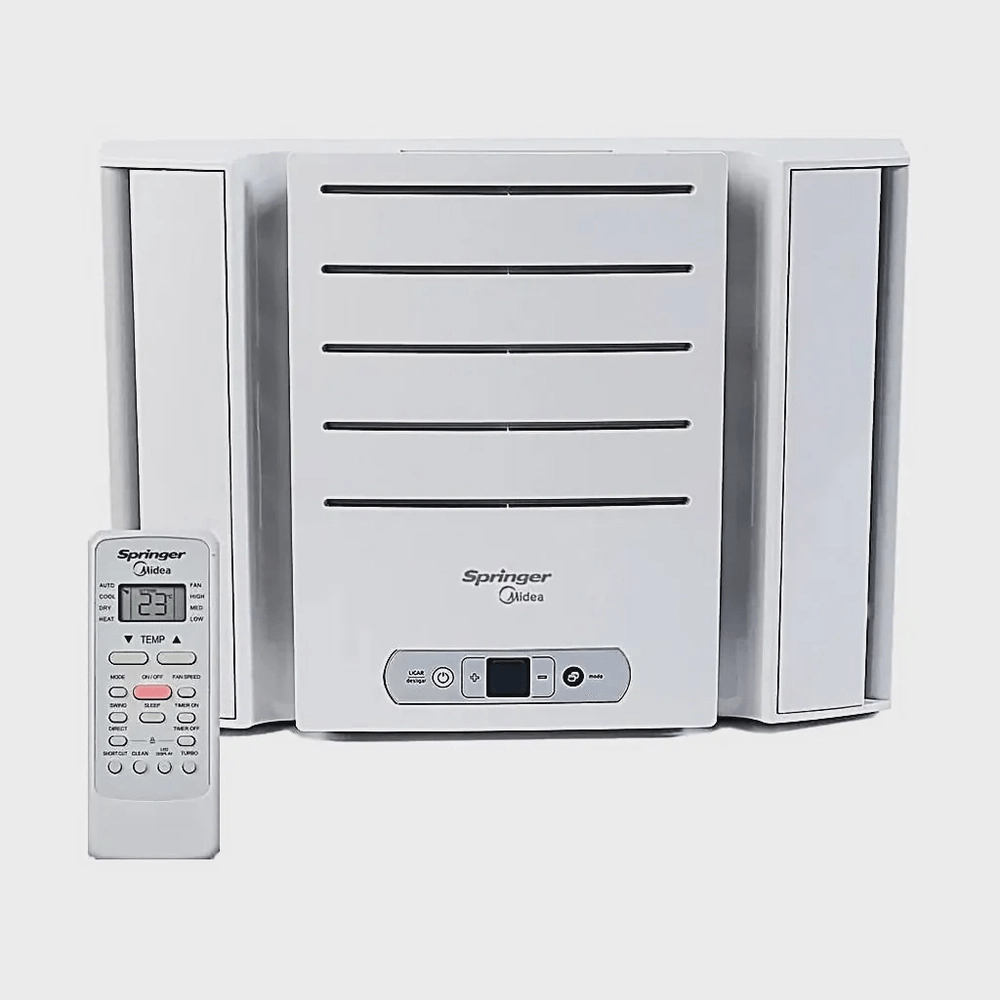 Ar-condicionado de janela Springer Midea QCK105RB 10.000 BTU/h 220V