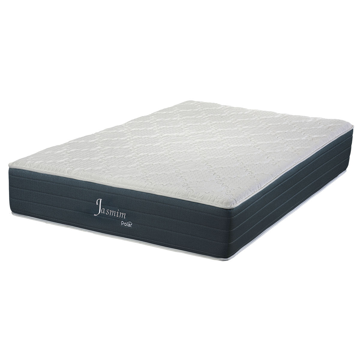 Colchão Casal Jasmim Polar 138x188x34cm Azul