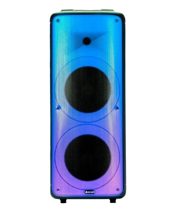Caixa de Som Amvox Party Vox Prime 2000 W com Bluetooth