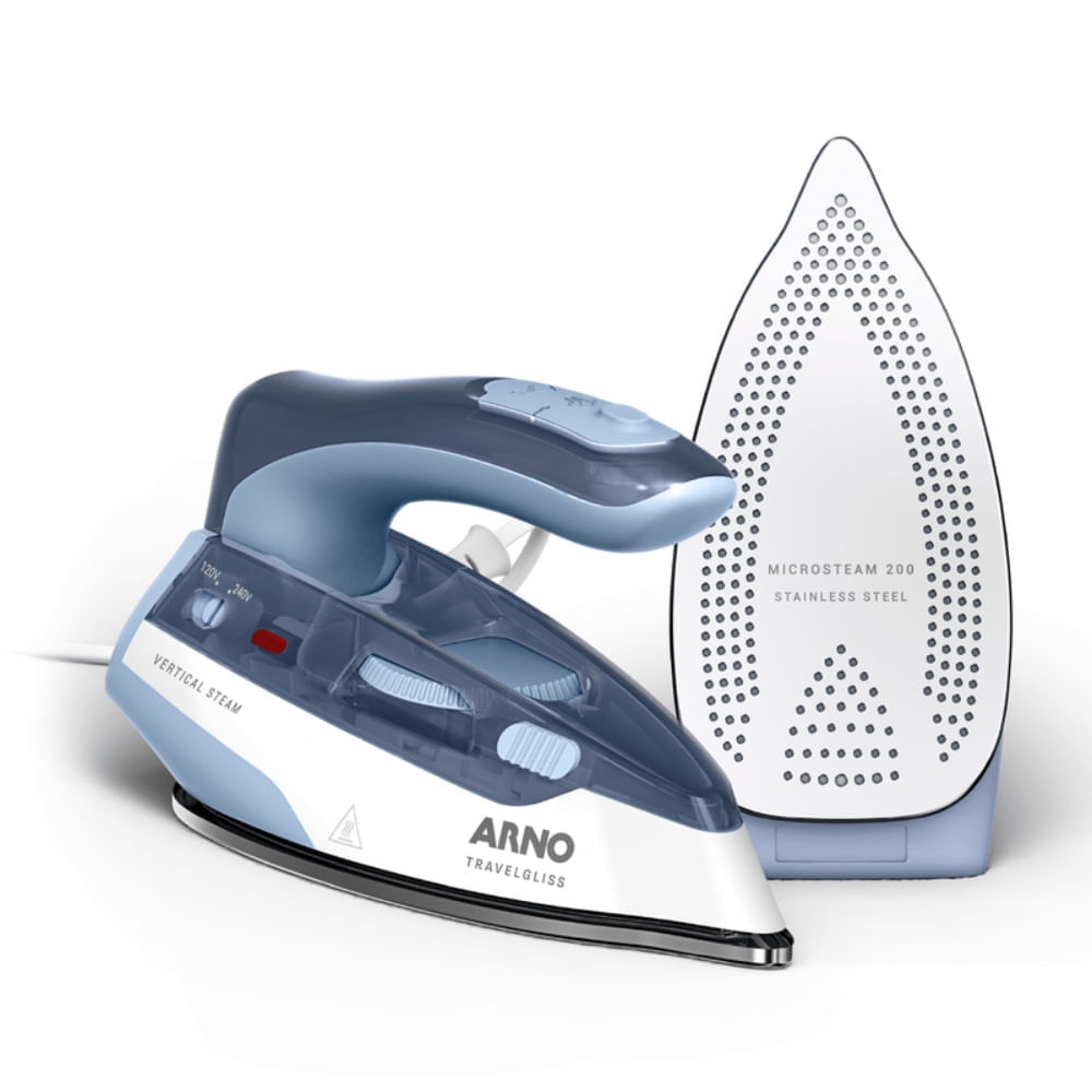 Ferro de Passar a Vapor Arno Travelgliss 1000 W FVTB