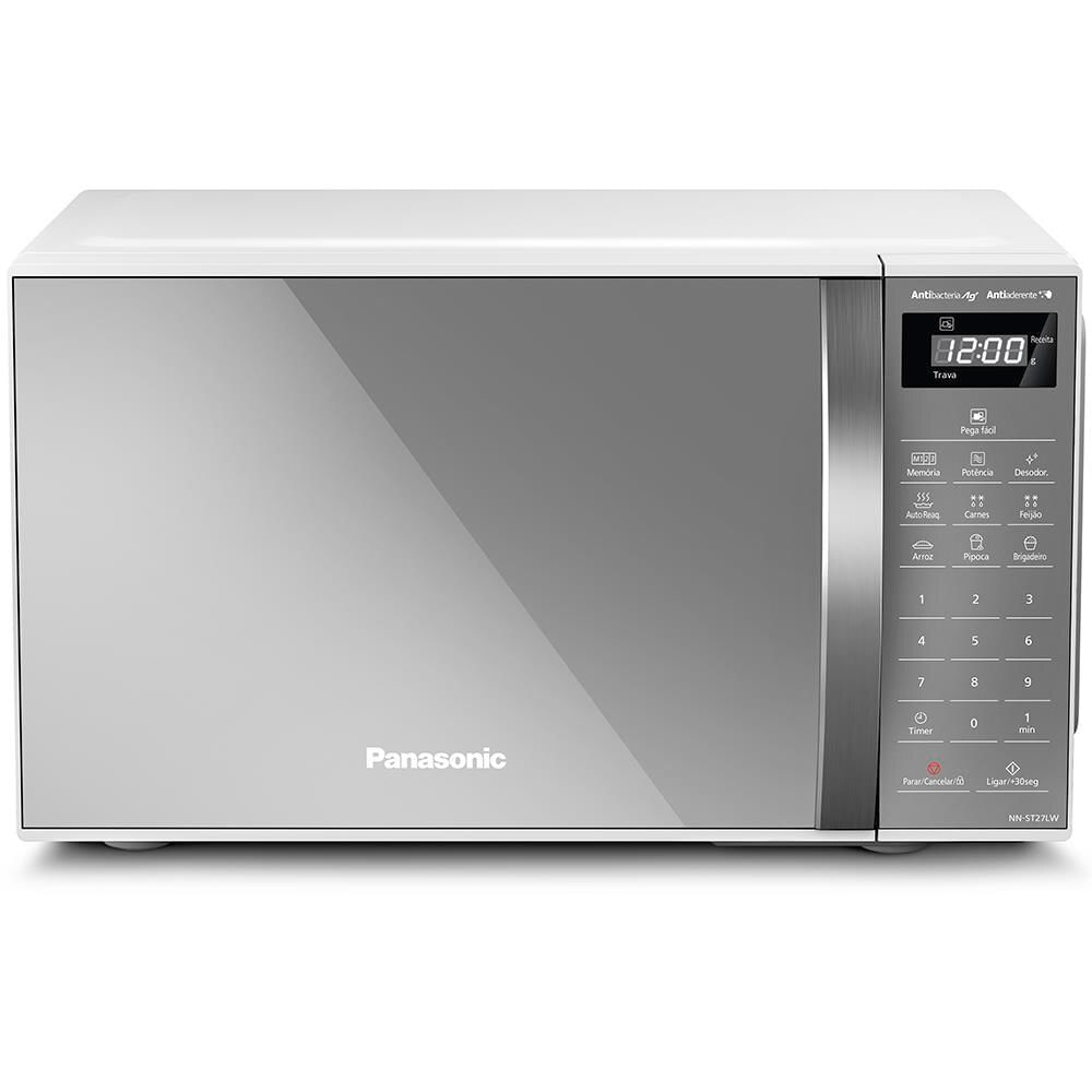 Forno de Micro-ondas 21 Litros Panasonic NN-ST27LWRU com Desodorizador