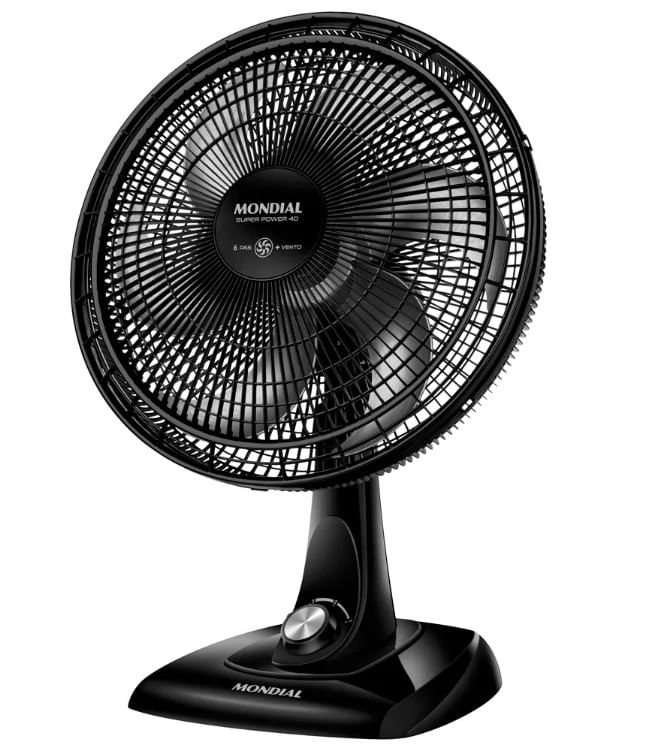 Ventilador de Mesa Mondial 6 pás 40cm VSP-40-B