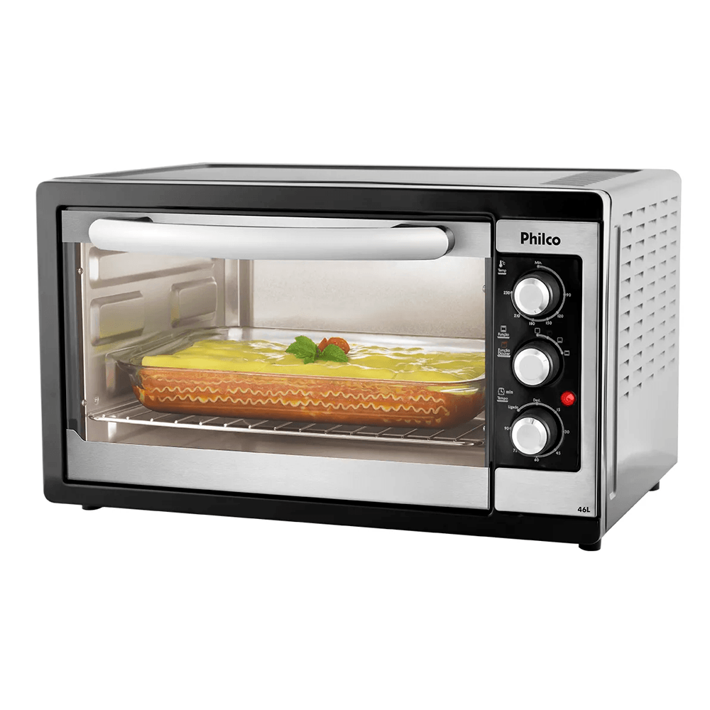 Forno Elétrico Philco PFE48P, 46 Litros com Função Timer, 1500 W