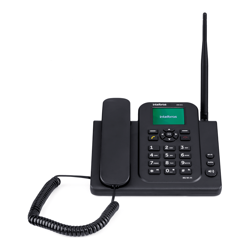 Telefone Celular Fixo 3G com Wi-Fi Intelbras CFW8031 com fio