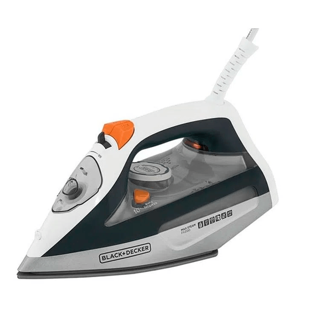 Ferro de Passar a Vapor Black Decker Anti Gotejamento FX3100