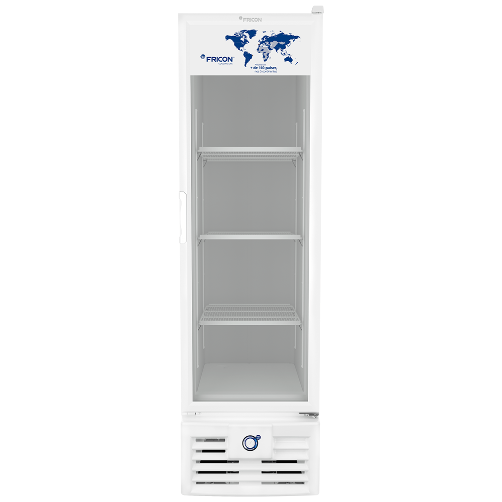 Freezer Vertical Fricon 1 Porta 284 Litros Branco VCET284V