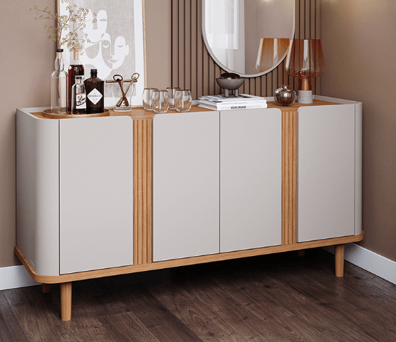 Buffet Eva Cimol 100%MDF Off White Nature