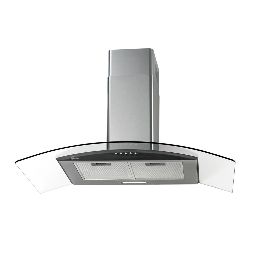 Coifa de Parede Fischer Fit Line 90CM de Vidro